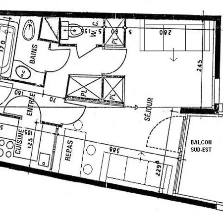 Apartment Genepi 1 * Les Menuires